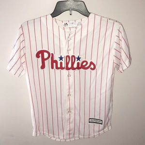 Philadelphia Phillies button down jersey